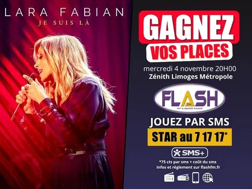 Gagnez vos places pour le concert de Lara Fabian à Limoges