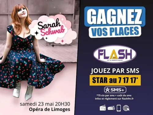 Gagnez vos places pour le spectacle de Sarah Schwab