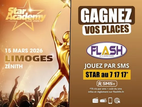 Gagnez vos places pour le concert de la Star Academy Tour 2026