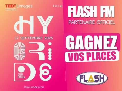 TEDx Limoges : Gagnez vos places sur Flash FM
