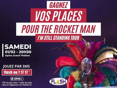 Gagnez vos places pour le spectacle The Rocket Man à l'Opéra...