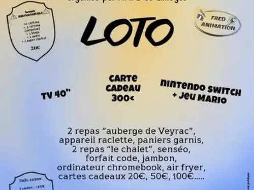 Grand Loto de l’AMPL : un après-midi convivial à ne pas manquer à Isle