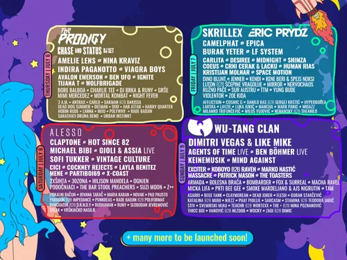 NINA KRAVIZ, AMELIE LENS, ERIC PRYDZ, BEN BOHMER ET BEAUCOUP...