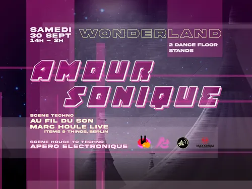 Amour Sonique à Wonderland