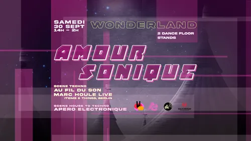 Amour Sonique à Wonderland