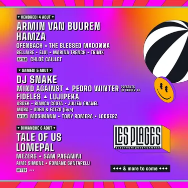 Les plages électroniques 2023