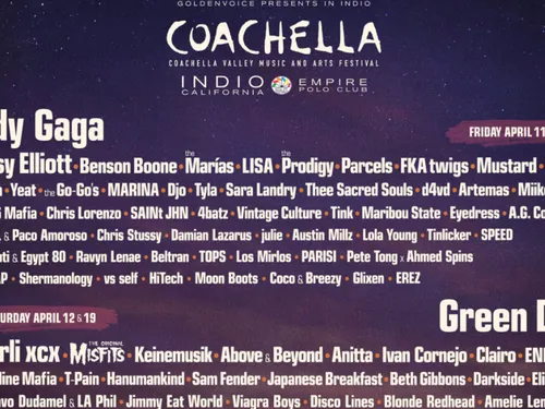 Coachella 2025 : du lourd en électro, Polo & Pan de la partie