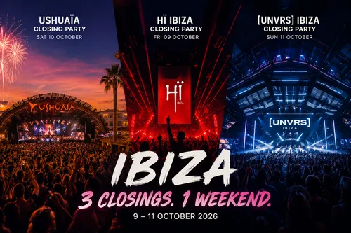 Ibiza : trois closings immanquables…