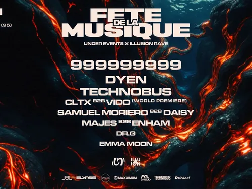 UNE RAVE XXL POUR CÉLÉBRER LA FÊTE DE LA MUSIQUE !  