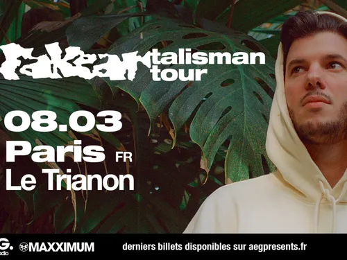 Fakear en concert au Trianon à Paris