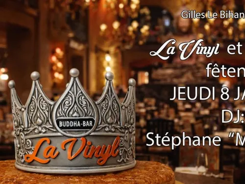 FG CHIC : La nuit des couronnes au Buddha-Bar, La vinyl