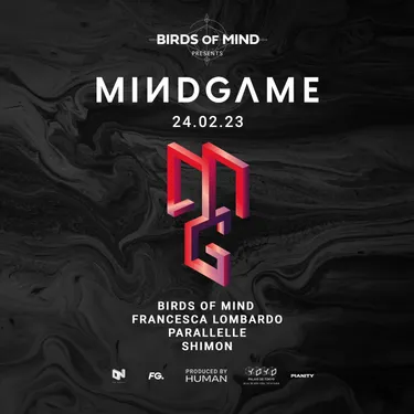 La soirée MINDGAME en co-production avec Birds Of Mind & Human...