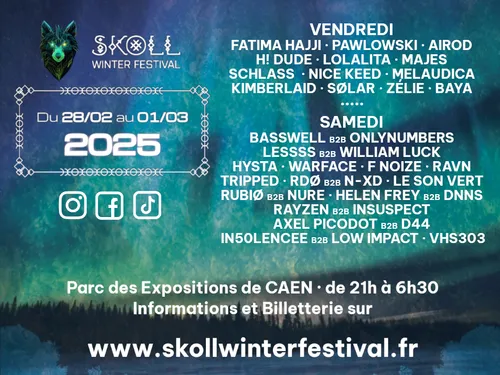 Le Skoll Winter Festival est de retour à Caen