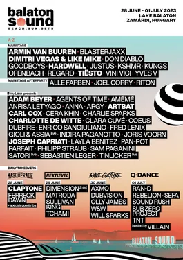 Le Balaton Sound Festival : Beach.Sun.Sets