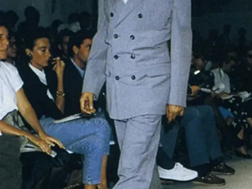 FG CHIC : Cuando Basquiat desfiló para Comme des Garçons Homme...