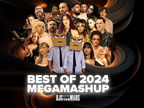 Voici le Megamashup 2024 des DJs From Mars !!