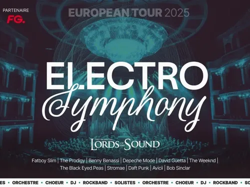 FG OFFRE 25% SUR LES TICKETS DE ELECTRO SYMPHONY TOUR EN FRANCE ET...
