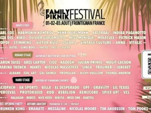 Family Piknik 1 au 3 août à Frontignan