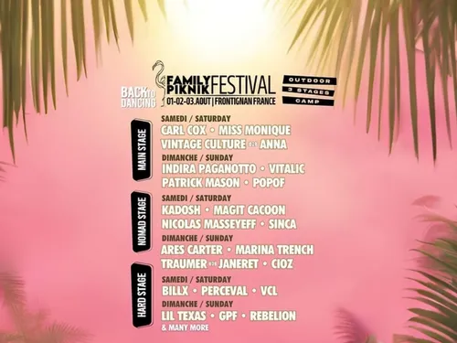 Family Piknik (1 au 3 août)