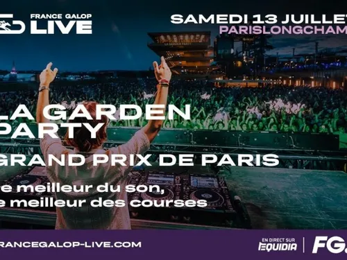 LA GARDEN PARTY FRANCE GALOP À LONGCHAMP (13 juillet 2024)