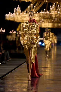 Saint Laurent: Anthony Vaccarello’s Golden Farewell