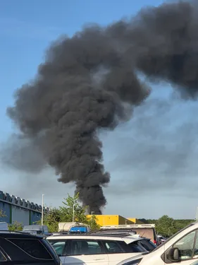 Incendie au centre de tri Veolia de Ludres : une cinquantaine de...
