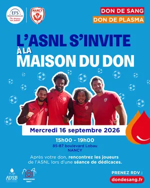 « Sang pour sang » : l'ASNL à la rencontre des donneurs à la Maison...