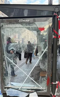 Premier bilan financier après les dégradations du 17 octobre à...