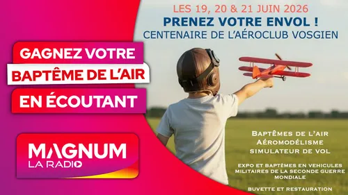 GAGNEZ VOS BAPTÊMES DE L'AIR