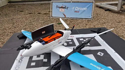 Drones au CHU de Nancy : 12 trajets routiers remplacés pour des...