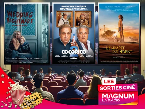 LES SORTIES CINÉ DU MERCREDI 08 AVRIL