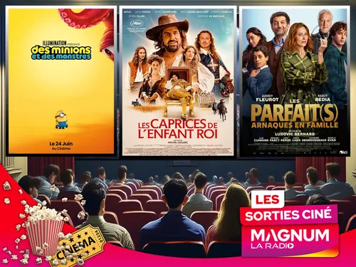 LES SORTIES CINÉ DU MERCREDI 24 JUIN