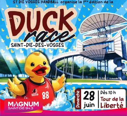 ZOOM SUR LA DUCK RACE DE SAINT-DIÉ DES VOSGES