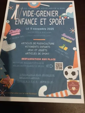 VIDE GRENIER  DU FC2 VALLEES