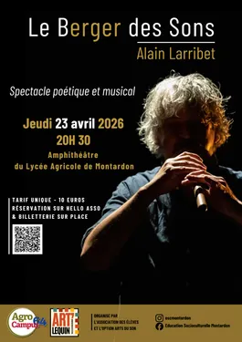 Montardon : Le Berger des sons , concert d'Alain Larribet