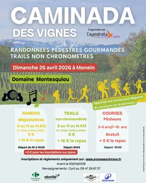 Monein : Caminada des vignes 2026