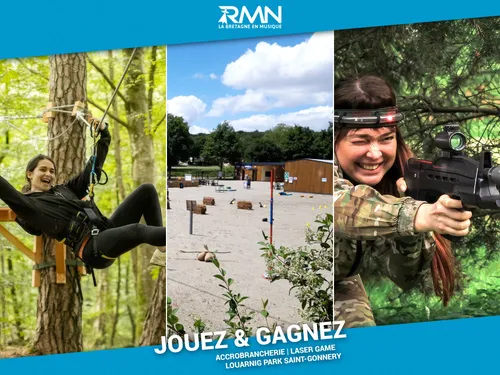 Accrobrancherie / Laser game / Louarnig Park