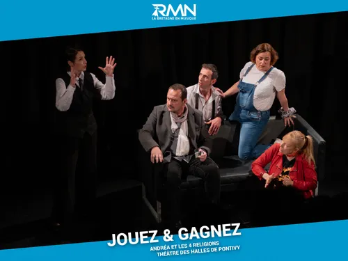 Andréa et les 4 religions - Théâtre de Halles de Pontivy