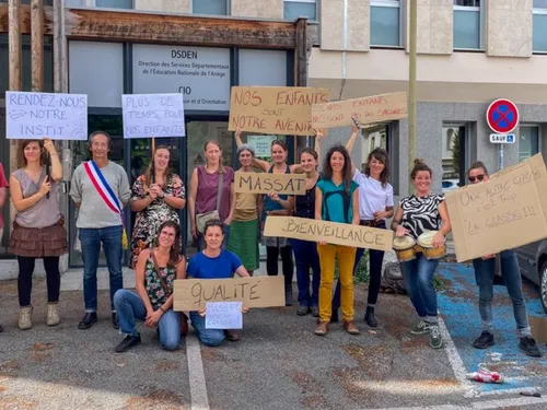 Conflit scolaire à Massat : mobilisation des parents