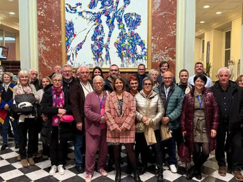 Ginette Busca, maire de Montjoie, a été récompensée pour son action...