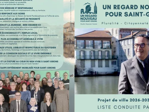 Municipales à Saint-Girons, Christophe Mirouse présente son programme