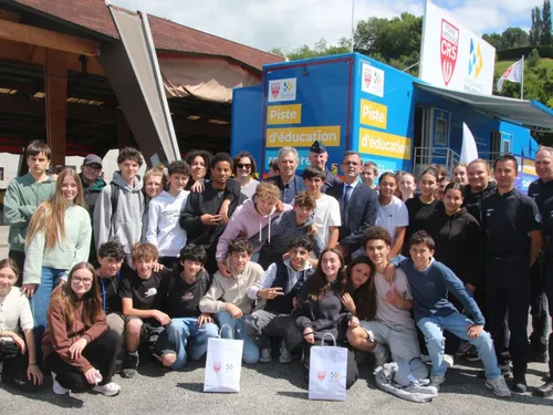 Sécurité routière : des collégiens sensibilisés aux bons réflexes à...