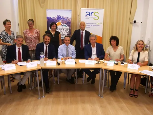 Le contrat local de Santé a été signé la semaine dernière au CHAC