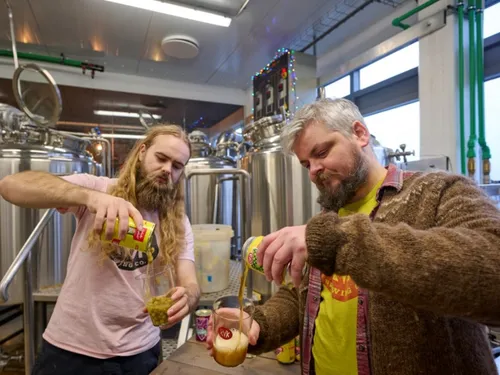 Goût chou mariné et petits pois, cette bière cartonne pour Noël 