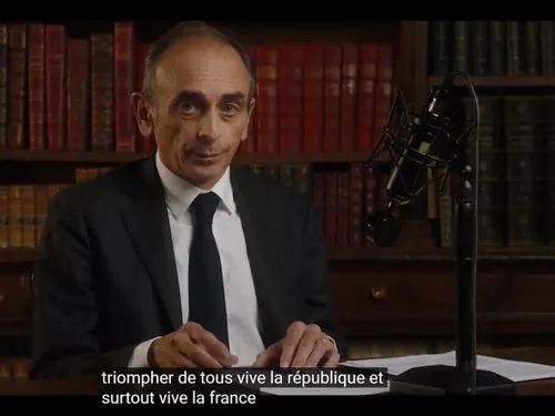 Eric Zemmour officialise sa candidature à l’élection présidentielle
