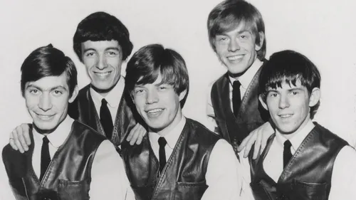 La lettre de Brian Jones invitant Charlie Watts a jouer avec les...