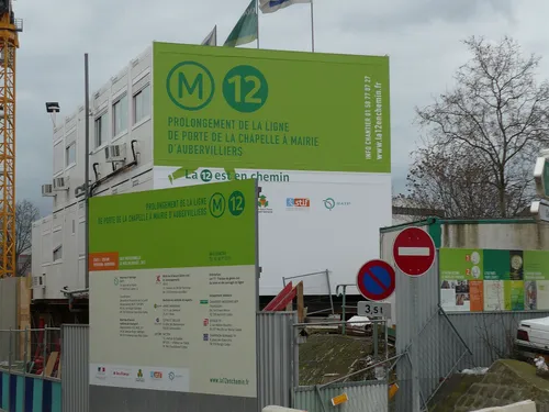 Le prolongement de la ligne 12 du métro vers Aubervilliers devient...