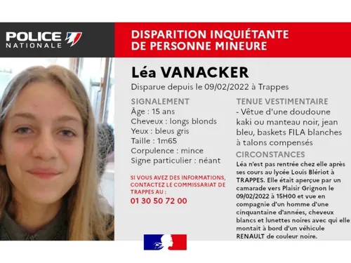 Appel à témoins dans les Yvelines après la disparition inquiétante...