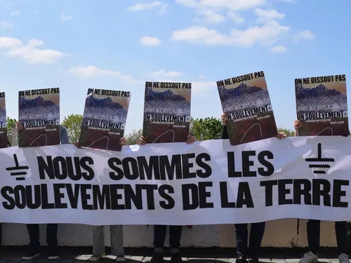 Le Conseil d’État suspend la dissolution des Soulèvements de la Terre