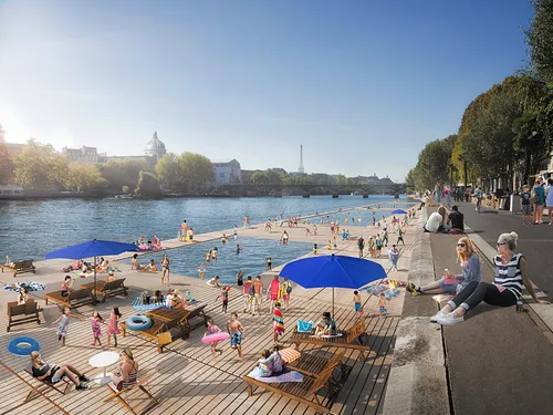 Trois piscines dans la Seine d’ici 2025 : le nouveau plan baignade...